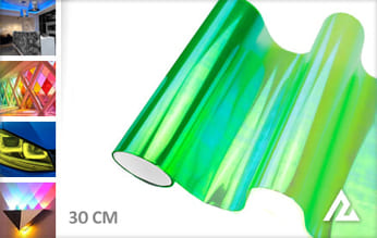 Flipflop groen achterlicht folie